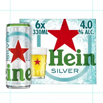 Heineken - Silver Can - 6 Pack