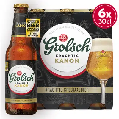 Grolsch - Krachtig Kanon Glass - 6 Pack
