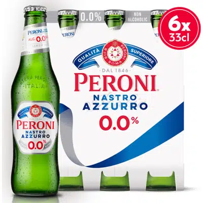 Peroni - Nastro Azzurro 0.0 - 6 Pack