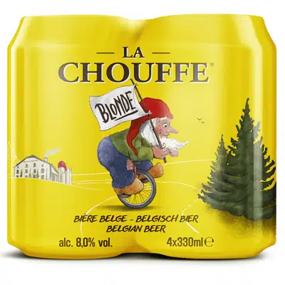 La Chouffe - Blond Can - 4 Pack