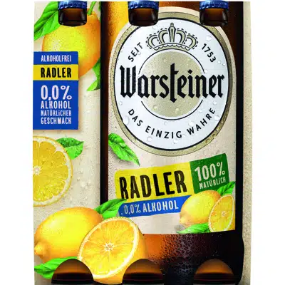 Warsteiner - Radler 0.0 - 6 Pack