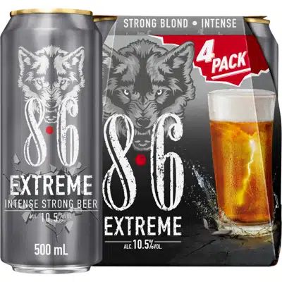8.6 - Extreme - 4 Pack