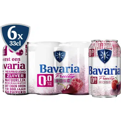 Bavaria - Fruity Rosé 0.0 - 6 Pack