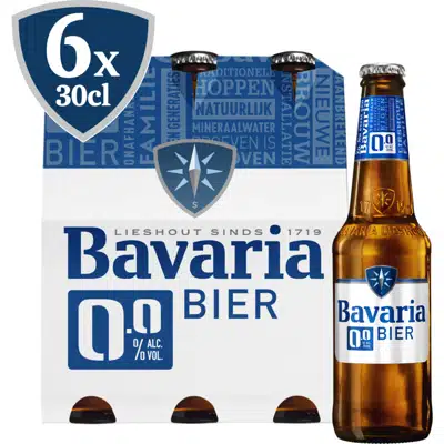 Bavaria - 0.0 Glass - 6 Pack