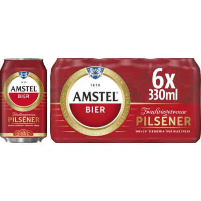 Amstel - Pilsener Can - 6 Pack