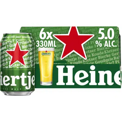 Heineken - Premium Pilsener Can - 6 Pack